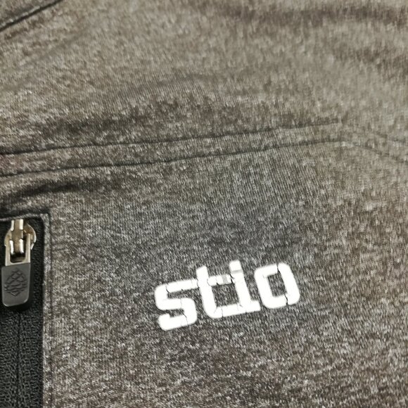 Stio Jacket Haven 1/2 Zip Pullover Stretch Gray Mens XL - Picture 8 of 13